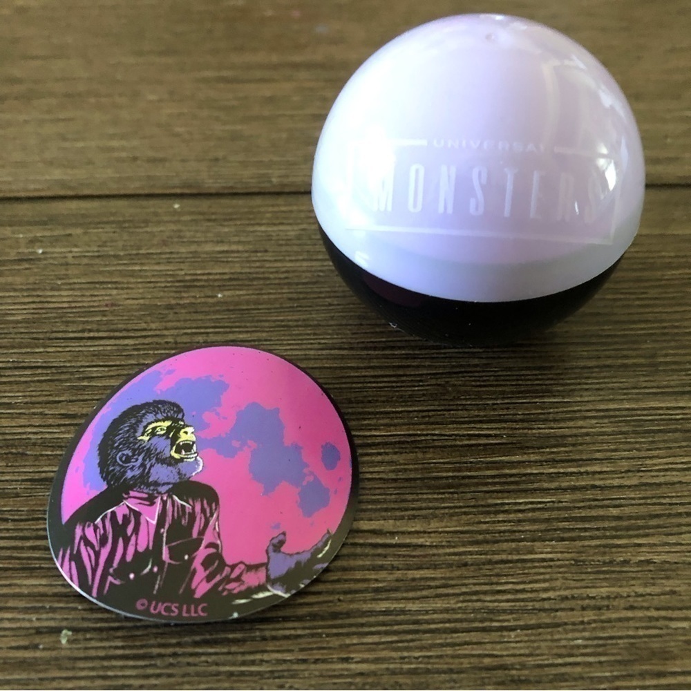 Universal Monsters Mystery Capsule: The Wolfman collectors sticker